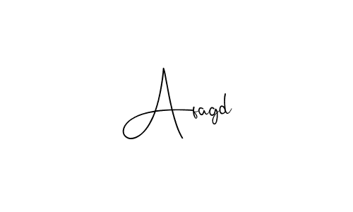 How to make Afagd signature? Andilay-7BmLP is a professional autograph style. Create handwritten signature for Afagd name. Afagd signature style 4 images and pictures png