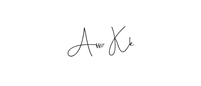 Make a beautiful signature design for name Affu Kk. Use this online signature maker to create a handwritten signature for free. Affu Kk signature style 4 images and pictures png