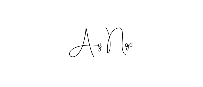 Afj Ngo stylish signature style. Best Handwritten Sign (Andilay-7BmLP) for my name. Handwritten Signature Collection Ideas for my name Afj Ngo. Afj Ngo signature style 4 images and pictures png