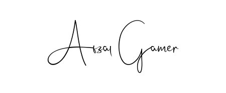 Create an unforgettable impression when signing with Afzal Gamer name styled in Andilay-7BmLP typography. 100% free online generator. Afzal Gamer signature style 4 images and pictures png