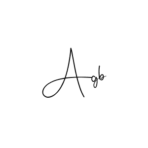 Use a signature maker to create a handwritten signature online. With this signature software, you can design (Andilay-7BmLP) your own signature for name Agb. Agb signature style 4 images and pictures png