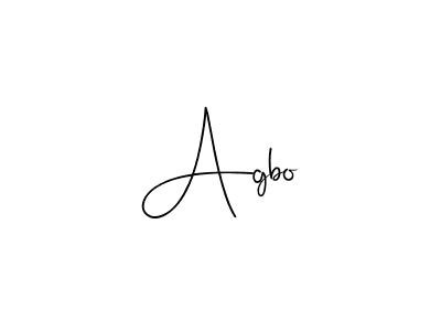 Once you've used our free online signature maker to create your best signature Andilay-7BmLP style, it's time to enjoy all of the benefits that Agbo name signing documents. Agbo signature style 4 images and pictures png