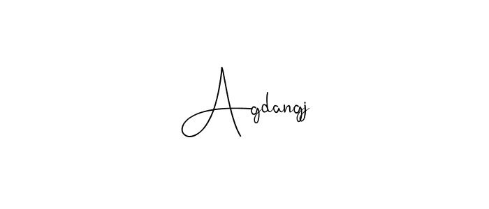 Andilay-7BmLP is a professional signature style that is perfect for those who want to add a touch of class to their signature. It is also a great choice for those who want to make their signature more unique. Get Agdangj name to fancy signature for free. Agdangj signature style 4 images and pictures png