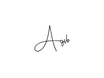 Create a beautiful signature design for name Agfb. With this signature (Andilay-7BmLP) fonts, you can make a handwritten signature for free. Agfb signature style 4 images and pictures png