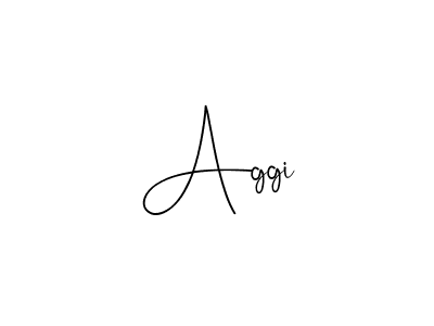 Also we have Aggi name is the best signature style. Create professional handwritten signature collection using Andilay-7BmLP autograph style. Aggi signature style 4 images and pictures png