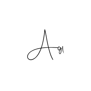 Use a signature maker to create a handwritten signature online. With this signature software, you can design (Andilay-7BmLP) your own signature for name Agl. Agl signature style 4 images and pictures png