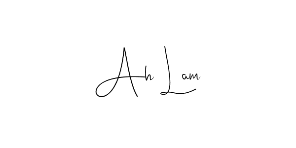 Andilay-7BmLP is a professional signature style that is perfect for those who want to add a touch of class to their signature. It is also a great choice for those who want to make their signature more unique. Get Ah Lam name to fancy signature for free. Ah Lam signature style 4 images and pictures png