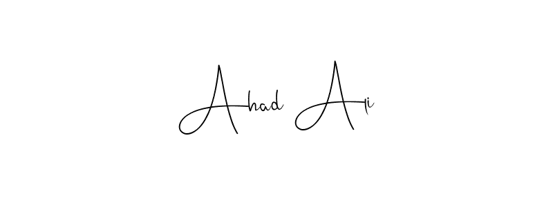 Ahad Ali stylish signature style. Best Handwritten Sign (Andilay-7BmLP) for my name. Handwritten Signature Collection Ideas for my name Ahad Ali. Ahad Ali signature style 4 images and pictures png