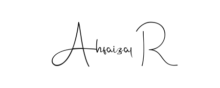 Quickly download Ahfaizal R name signature in high-resolution PNG using Andilay-7BmLP style. Ready to insert into PDFs and online applications. Ahfaizal R signature style 4 images and pictures png