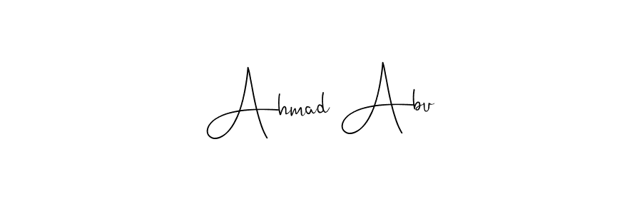 Here are the top 10 professional signature styles for the name Ahmad Abu. These are the best autograph styles you can use for your name. Ahmad Abu signature style 4 images and pictures png