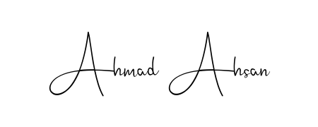 Also You can easily find your signature by using the search form. We will create Ahmad Ahsan name handwritten signature images for you free of cost using Andilay-7BmLP sign style. Ahmad Ahsan signature style 4 images and pictures png