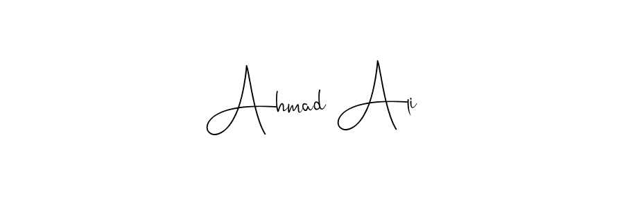 Andilay-7BmLP is a professional signature style that is perfect for those who want to add a touch of class to their signature. It is also a great choice for those who want to make their signature more unique. Get Ahmad Ali name to fancy signature for free. Ahmad Ali signature style 4 images and pictures png