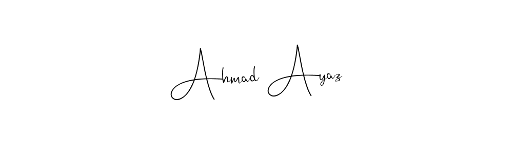 How to Draw Ahmad Ayaz signature style? Andilay-7BmLP is a latest design signature styles for name Ahmad Ayaz. Ahmad Ayaz signature style 4 images and pictures png