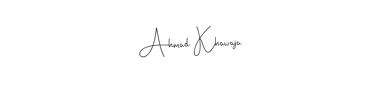The best way (Andilay-7BmLP) to make a short signature is to pick only two or three words in your name. The name Ahmad Khawaja include a total of six letters. For converting this name. Ahmad Khawaja signature style 4 images and pictures png