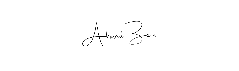 This is the best signature style for the Ahmad Zain name. Also you like these signature font (Andilay-7BmLP). Mix name signature. Ahmad Zain signature style 4 images and pictures png