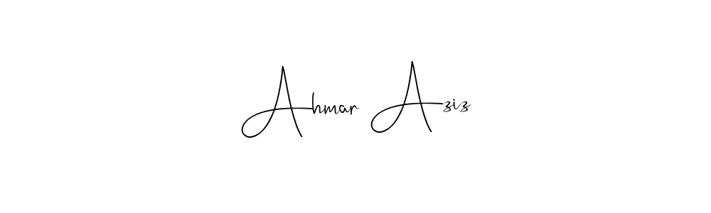 Once you've used our free online signature maker to create your best signature Andilay-7BmLP style, it's time to enjoy all of the benefits that Ahmar Aziz name signing documents. Ahmar Aziz signature style 4 images and pictures png