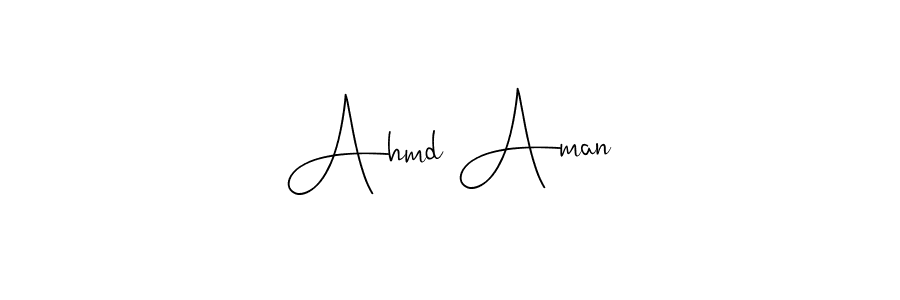 It looks lik you need a new signature style for name Ahmd Aman. Design unique handwritten (Andilay-7BmLP) signature with our free signature maker in just a few clicks. Ahmd Aman signature style 4 images and pictures png