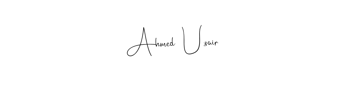 Once you've used our free online signature maker to create your best signature Andilay-7BmLP style, it's time to enjoy all of the benefits that Ahmed  Uzair name signing documents. Ahmed  Uzair signature style 4 images and pictures png