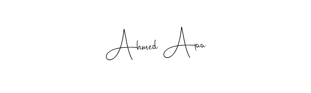 Make a beautiful signature design for name Ahmed Alaa. Use this online signature maker to create a handwritten signature for free. Ahmed Alaa signature style 4 images and pictures png