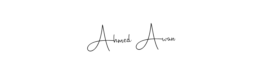 It looks lik you need a new signature style for name Ahmed Awan. Design unique handwritten (Andilay-7BmLP) signature with our free signature maker in just a few clicks. Ahmed Awan signature style 4 images and pictures png