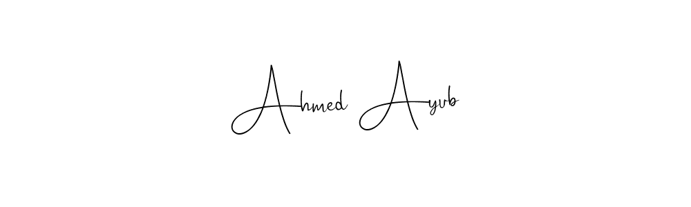 You can use this online signature creator to create a handwritten signature for the name Ahmed Ayub. This is the best online autograph maker. Ahmed Ayub signature style 4 images and pictures png