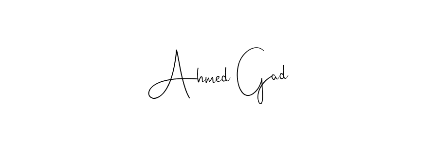 This is the best signature style for the Ahmed Gad name. Also you like these signature font (Andilay-7BmLP). Mix name signature. Ahmed Gad signature style 4 images and pictures png