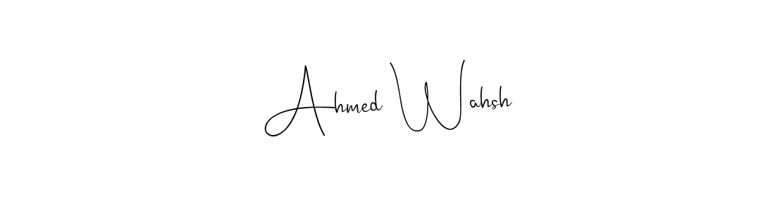 Here are the top 10 professional signature styles for the name Ahmed Wahsh. These are the best autograph styles you can use for your name. Ahmed Wahsh signature style 4 images and pictures png