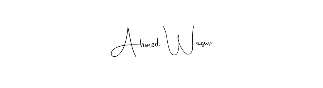 Design your own signature with our free online signature maker. With this signature software, you can create a handwritten (Andilay-7BmLP) signature for name Ahmed Waqas. Ahmed Waqas signature style 4 images and pictures png