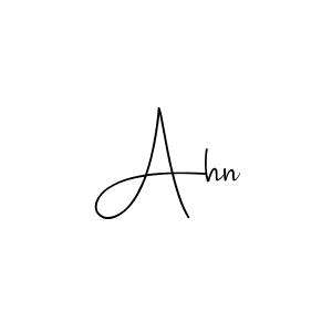 How to make Ahn signature? Andilay-7BmLP is a professional autograph style. Create handwritten signature for Ahn name. Ahn signature style 4 images and pictures png