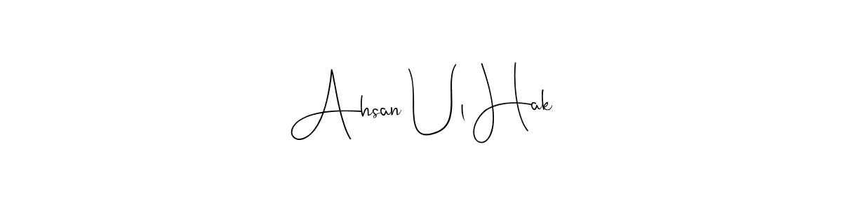 Similarly Andilay-7BmLP is the best handwritten signature design. Signature creator online .You can use it as an online autograph creator for name Ahsan Ul Hak. Ahsan Ul Hak signature style 4 images and pictures png