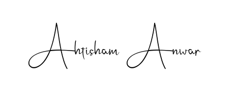 How to make Ahtisham Anwar name signature. Use Andilay-7BmLP style for creating short signs online. This is the latest handwritten sign. Ahtisham Anwar signature style 4 images and pictures png