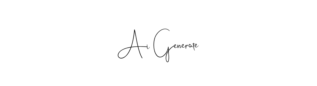 Make a beautiful signature design for name Ai Generate. Use this online signature maker to create a handwritten signature for free. Ai Generate signature style 4 images and pictures png