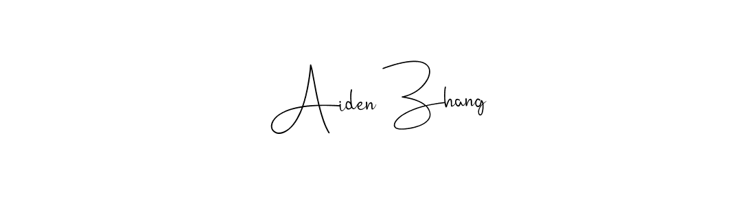 Similarly Andilay-7BmLP is the best handwritten signature design. Signature creator online .You can use it as an online autograph creator for name Aiden Zhang. Aiden Zhang signature style 4 images and pictures png