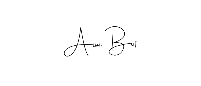 It looks lik you need a new signature style for name Aim Bot. Design unique handwritten (Andilay-7BmLP) signature with our free signature maker in just a few clicks. Aim Bot signature style 4 images and pictures png