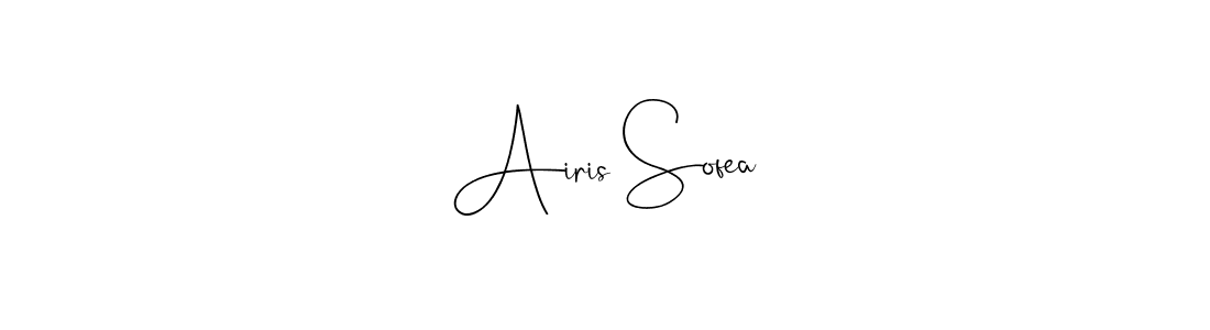 You should practise on your own different ways (Andilay-7BmLP) to write your name (Airis Sofea) in signature. don't let someone else do it for you. Airis Sofea signature style 4 images and pictures png