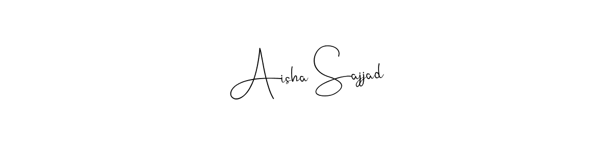 You can use this online signature creator to create a handwritten signature for the name Aisha Sajjad. This is the best online autograph maker. Aisha Sajjad signature style 4 images and pictures png