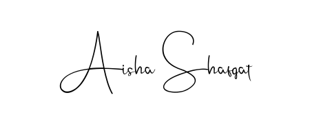 It looks like you need a new signature style for name Aisha Shafqat. Design unique handwritten (Andilay-7BmLP) signature with our free signature maker in just a few clicks. Aisha Shafqat signature style 4 images and pictures png