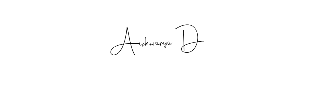 Make a short Aishwarya D signature style. Manage your documents anywhere anytime using Andilay-7BmLP. Create and add eSignatures, submit forms, share and send files easily. Aishwarya D signature style 4 images and pictures png