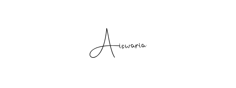 if you are searching for the best signature style for your name Aiswaria. so please give up your signature search. here we have designed multiple signature styles  using Andilay-7BmLP. Aiswaria signature style 4 images and pictures png