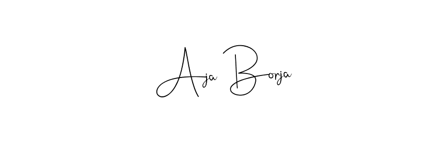 Best and Professional Signature Style for Aja Borja. Andilay-7BmLP Best Signature Style Collection. Aja Borja signature style 4 images and pictures png