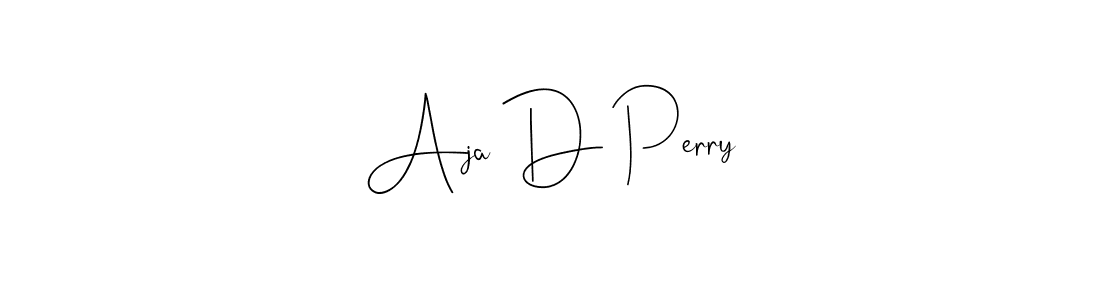 It looks lik you need a new signature style for name Aja D Perry. Design unique handwritten (Andilay-7BmLP) signature with our free signature maker in just a few clicks. Aja D Perry signature style 4 images and pictures png
