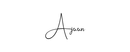 Transform the name Ajaan into a signature masterpiece using Andilay-7BmLP font. Ideal for photographers, artists, and creators looking for watermarks. Ajaan signature style 4 images and pictures png