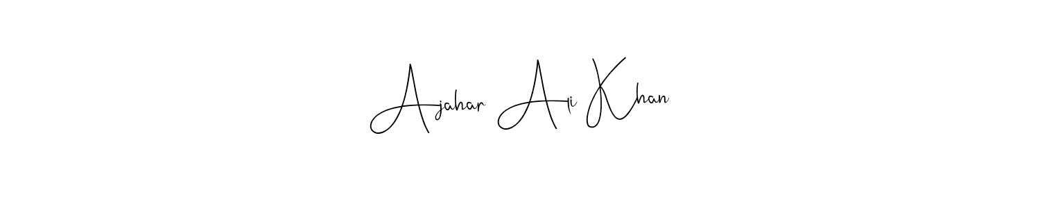Once you've used our free online signature maker to create your best signature Andilay-7BmLP style, it's time to enjoy all of the benefits that Ajahar Ali Khan name signing documents. Ajahar Ali Khan signature style 4 images and pictures png