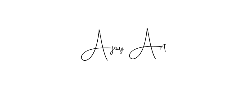 Here are the top 10 professional signature styles for the name Ajay Art. These are the best autograph styles you can use for your name. Ajay Art signature style 4 images and pictures png
