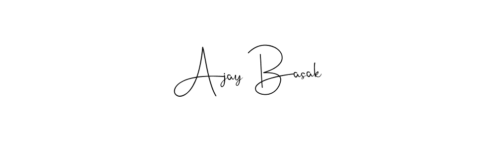 Also we have Ajay Basak name is the best signature style. Create professional handwritten signature collection using Andilay-7BmLP autograph style. Ajay Basak signature style 4 images and pictures png