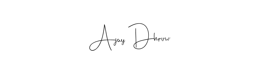 Check out images of Autograph of Ajay Dhruw name. Actor Ajay Dhruw Signature Style. Andilay-7BmLP is a professional sign style online. Ajay Dhruw signature style 4 images and pictures png