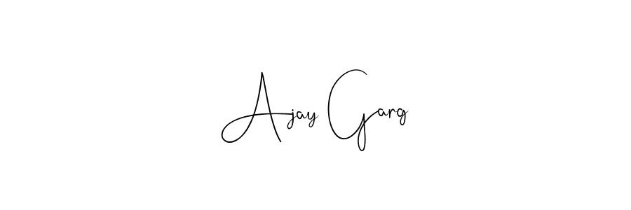 The best way (Andilay-7BmLP) to make a short signature is to pick only two or three words in your name. The name Ajay Garg include a total of six letters. For converting this name. Ajay Garg signature style 4 images and pictures png