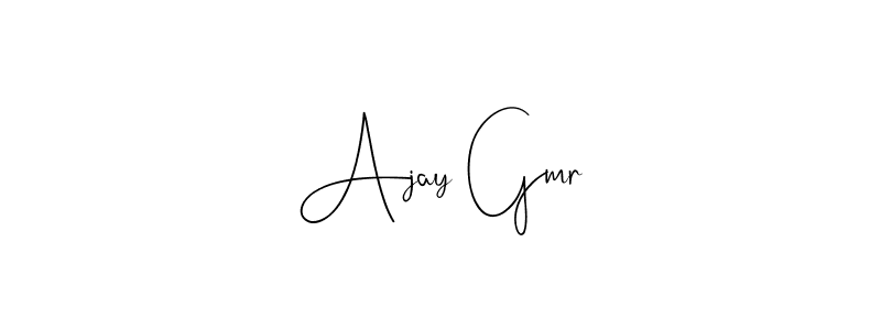 It looks lik you need a new signature style for name Ajay Gmr. Design unique handwritten (Andilay-7BmLP) signature with our free signature maker in just a few clicks. Ajay Gmr signature style 4 images and pictures png