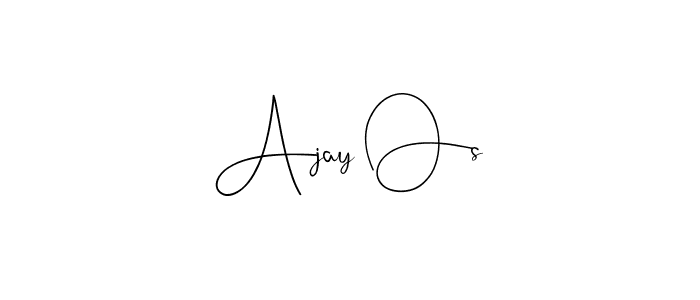 Once you've used our free online signature maker to create your best signature Andilay-7BmLP style, it's time to enjoy all of the benefits that Ajay Os name signing documents. Ajay Os signature style 4 images and pictures png