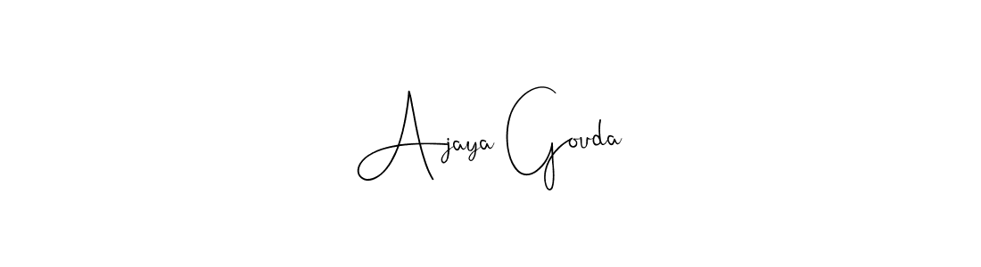 Best and Professional Signature Style for Ajaya Gouda. Andilay-7BmLP Best Signature Style Collection. Ajaya Gouda signature style 4 images and pictures png